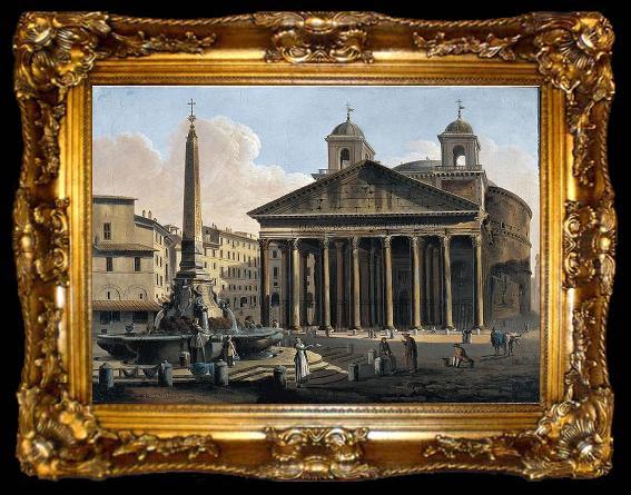 framed  unknow artist View of Pantheon, ta009-2
